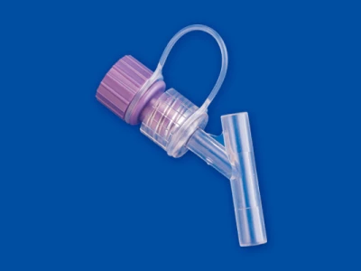 带盖的Y型连接器